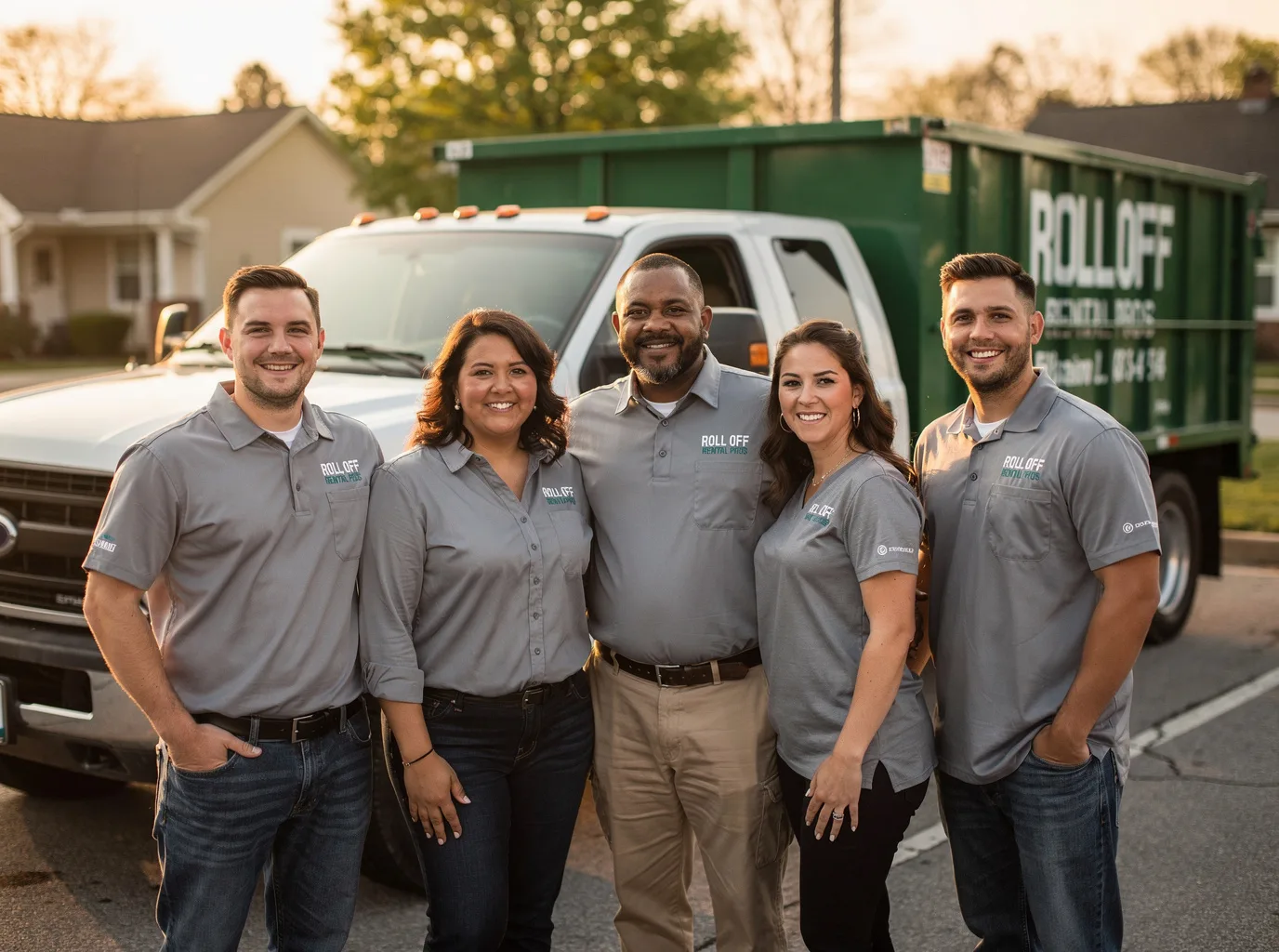 Roll Off Dumpster Rental company in Bunch, OK